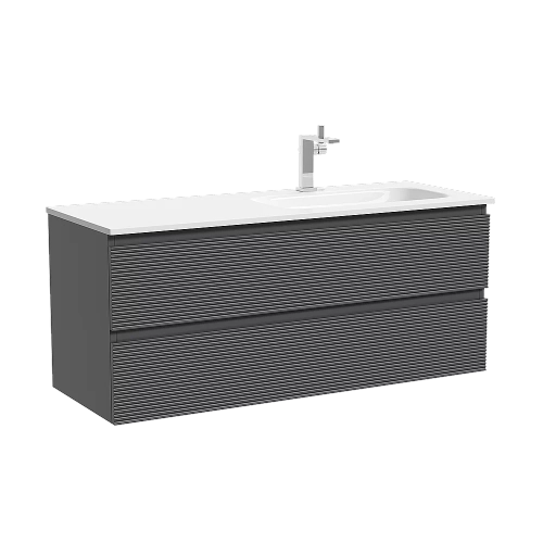 Тумба с раковиной Sancos Folk FL120GS 120 Grey soft