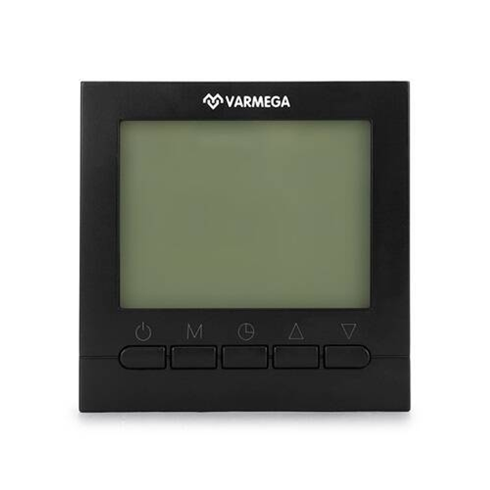 Термостат комнатный электронный Varmega VRG-P25 (цвет черный)