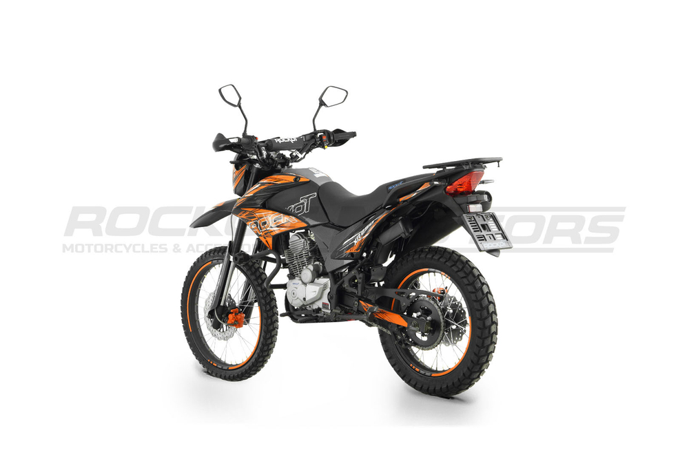 Мотоцикл эндуро ROCKOT XR250 (черный/оранжевый)