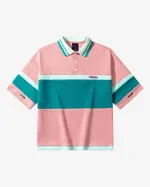 Поло Ymkashix пыльно-розовое