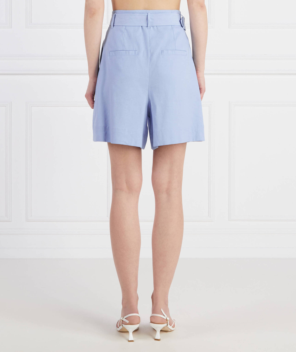 Льняное шорты CASCATA Marella - голубой(31410132)