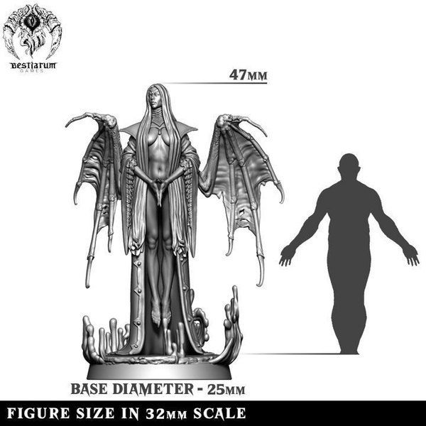 Отвартительные The Abhorrents 32мм Миниатюры (32mm / Без покраса / The Bloodcaller)