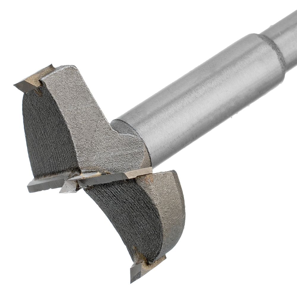 Сверло Форстнера по дереву, 42 мм, цилиндрический хвостовик Сибртех, 704842