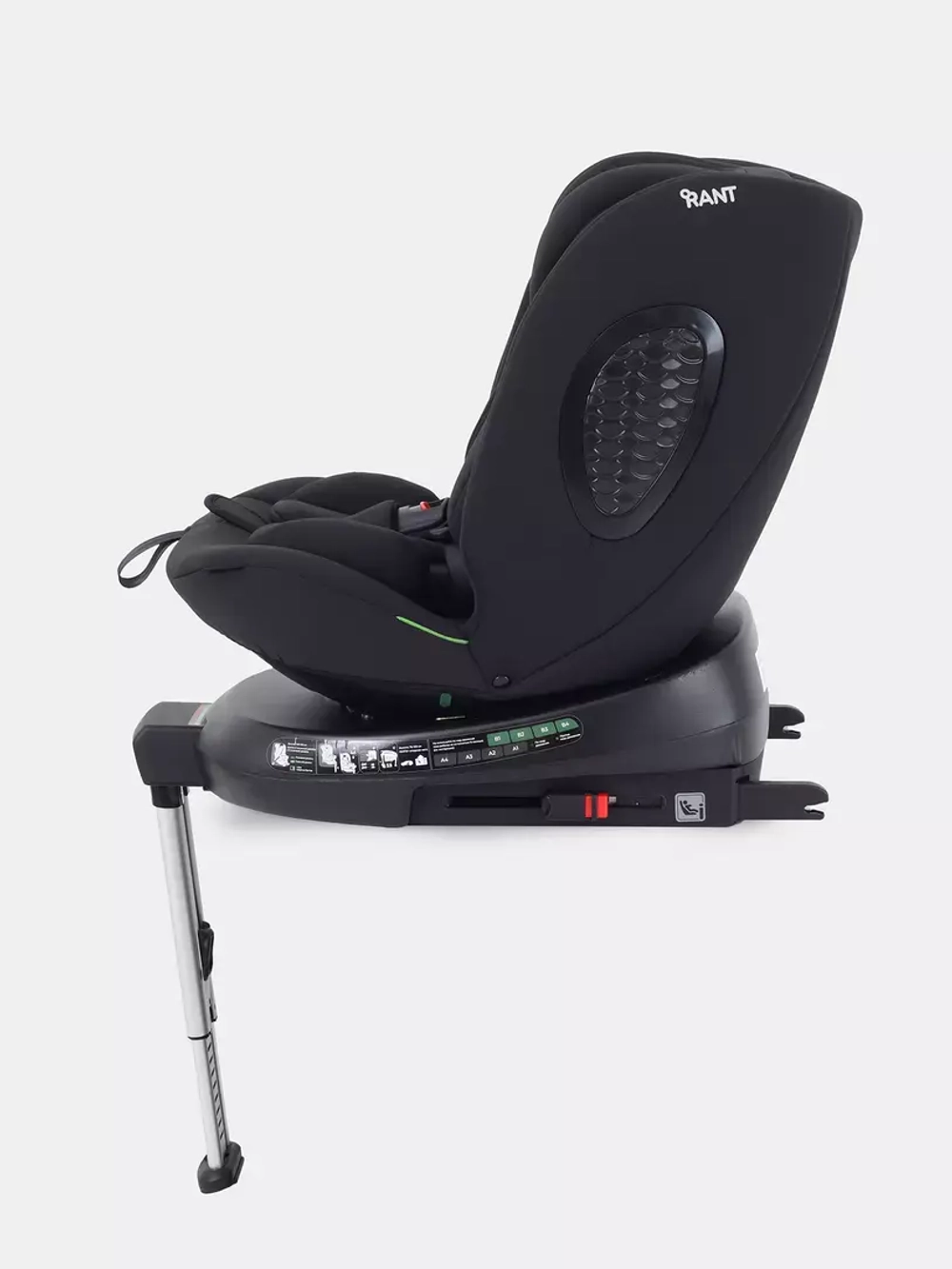 Автокресло RANT AY819 "HELIX" isofix Black (40-150см)