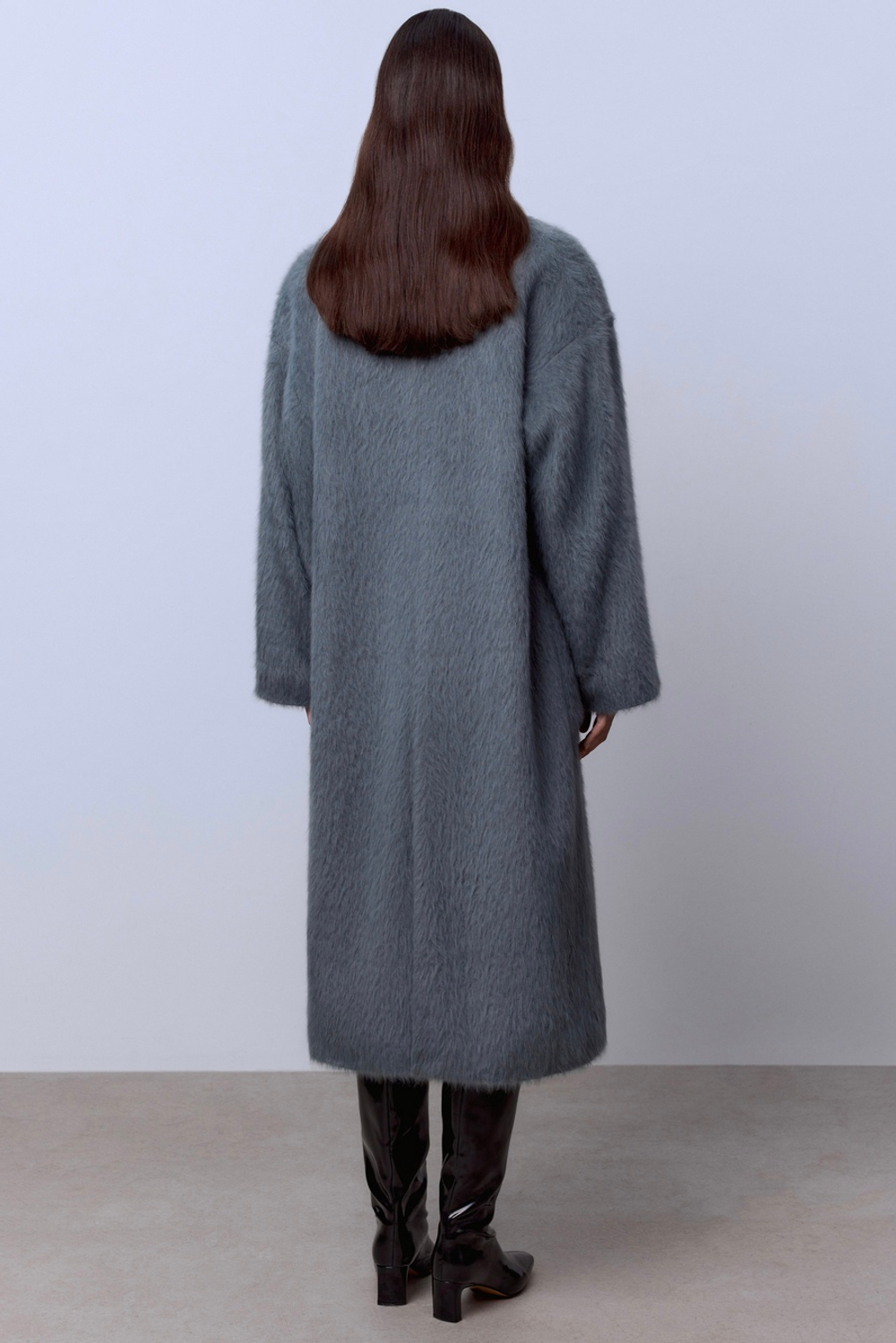 Пальто из ангоры