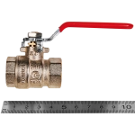 Кран шаровой полнопроходной ROMMER - 1/2" (ВР/ВР, PN40, ручка-рычаг)