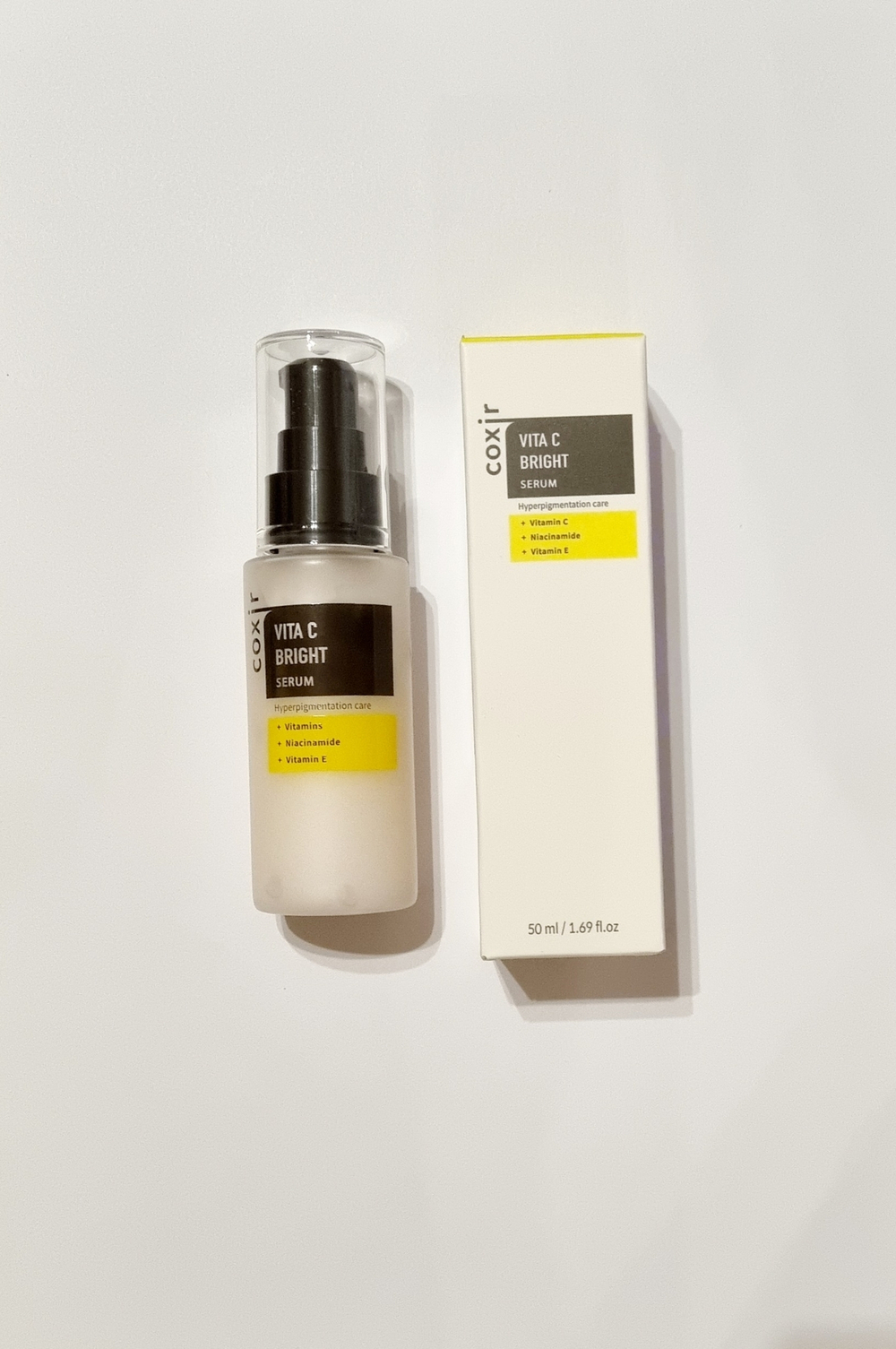 Coxir / Сыворотка с витамином с против пигментации Корея Vita C bright serum, 50 мл