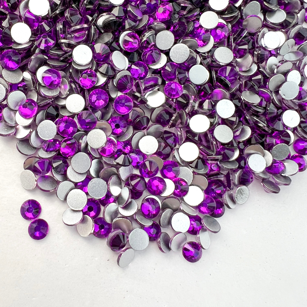 Стразы CR Purple Velvet SS20 фиолетовые холодной фиксации