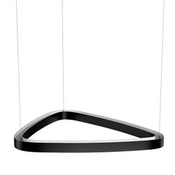 Профильный светодиодный линейный светильник подвесной треугольной формы 45Вт