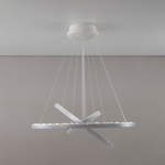 Citilux Электрон Смарт CL710A104S Умная люстра подвесная Белая