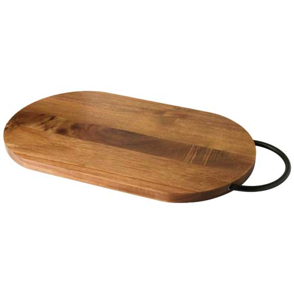 Разделочная доска Julienne из дерева акации с ручкой