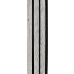 Стеновая панель 3D RAIL (2700х120х10мм) Береза