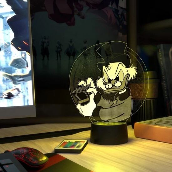 3D лампа Скрудж МакДак