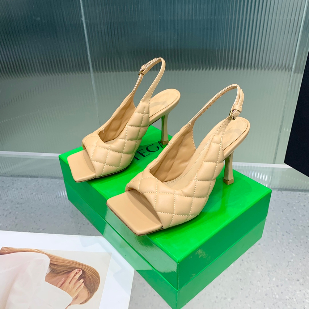 Bottega Veneta Padded Slingback Sandal