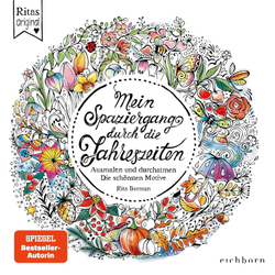 Mein Spaziergang durch die Jahreszeiten. Rita Berman. Coloring book