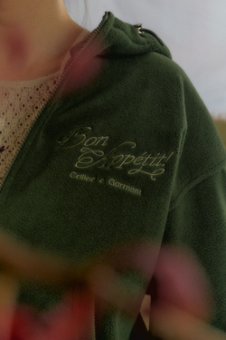 Худи Called a Garment Voyageur St Zip "Forest Green"