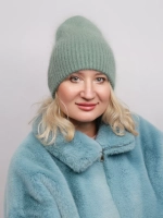 шапка осенняя зимняя ангора