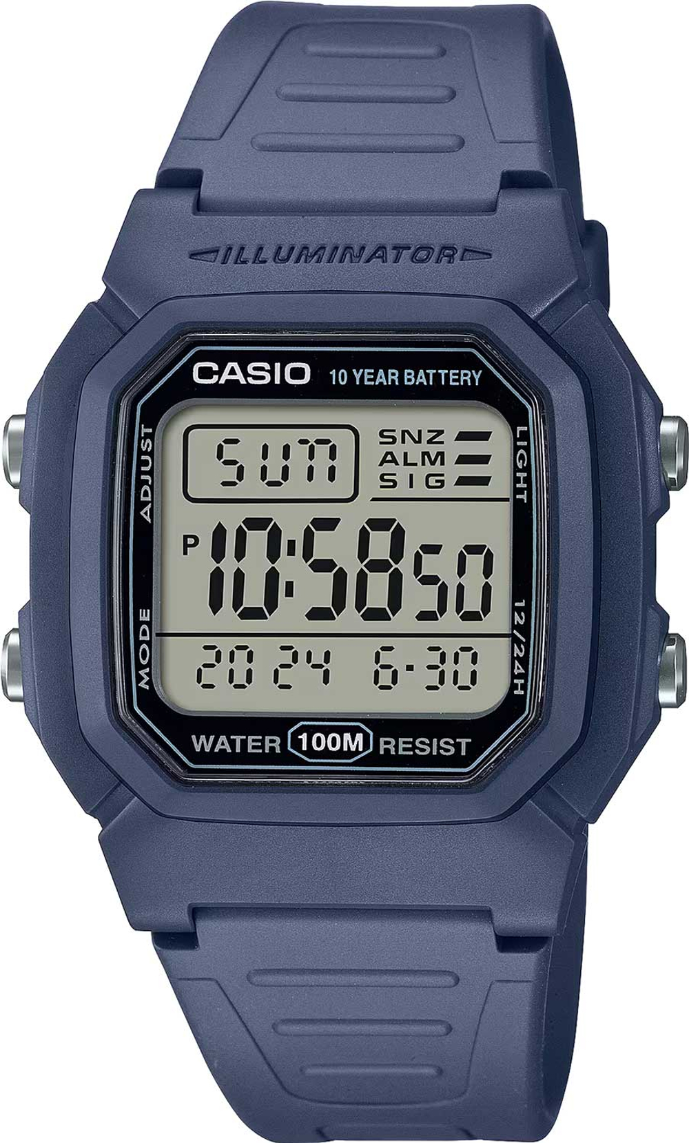 Часы Casio W-800H-2A