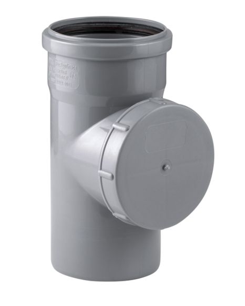 Ревизия ВК ПП 110, короб, серый,РТП (36/1)