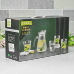 Набор 5 предметов (кувшин 1000мл, 4 стакана 230мл), LBLM-5