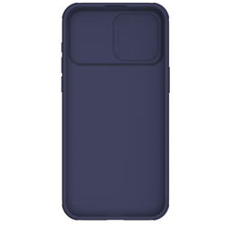 Чехол темно-фиолетового цвета (Deep Purple) с защитной шторкой для камеры от Nillkin на iPhone 15 Pro Max, серия CamShield Pro Case