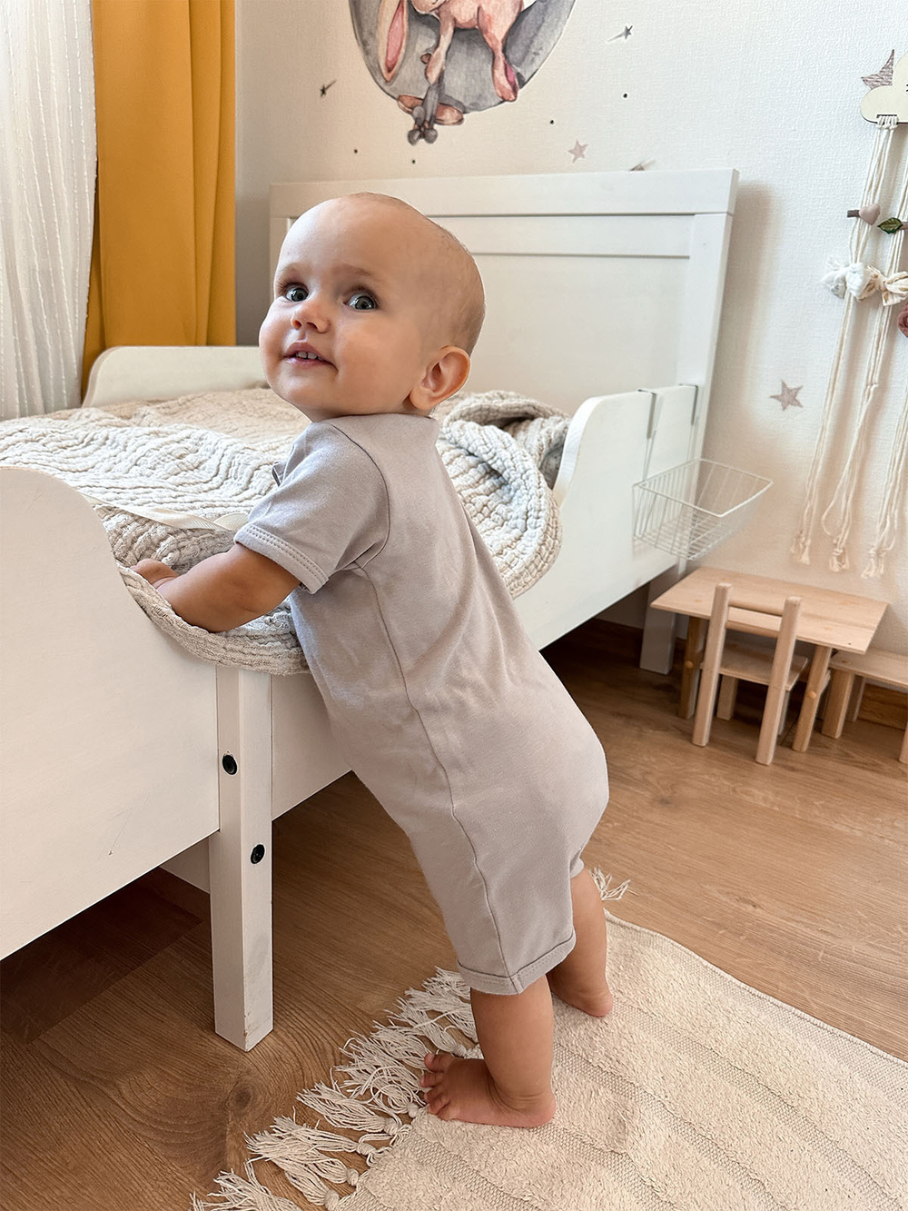 Песочник Mjölk Sleep and Play White Sand