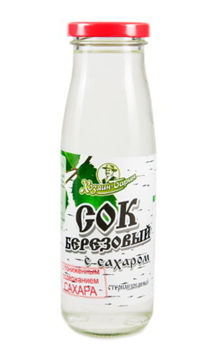 Сок березовый 0,35л. Хозяин Барин