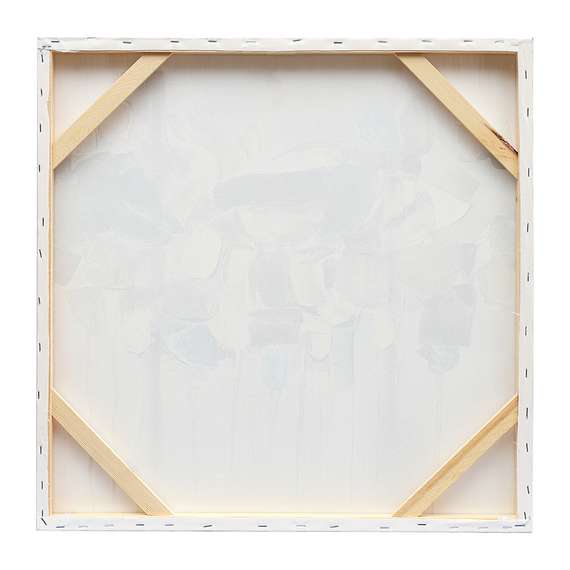 Панно декоративное fleur, 60х60 см, голубое