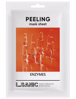 [L.Sanic] Enzymes Peeling Mask Sheet - Обновляющая тканевая маска с энзимами