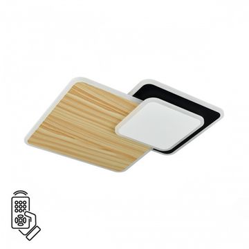 Потолочный светильник 60W 3000-6500K 7736/60L белый/под дерево/черный MITRA PINE Sonex