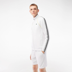 Мужская кофта теннисная Lacoste Sweatshirt Men - White, Yellow