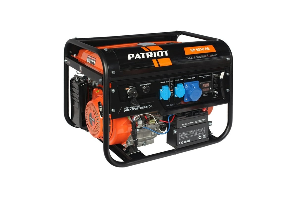 Генератор бензиновый PATRIOT GP 6510 AE
