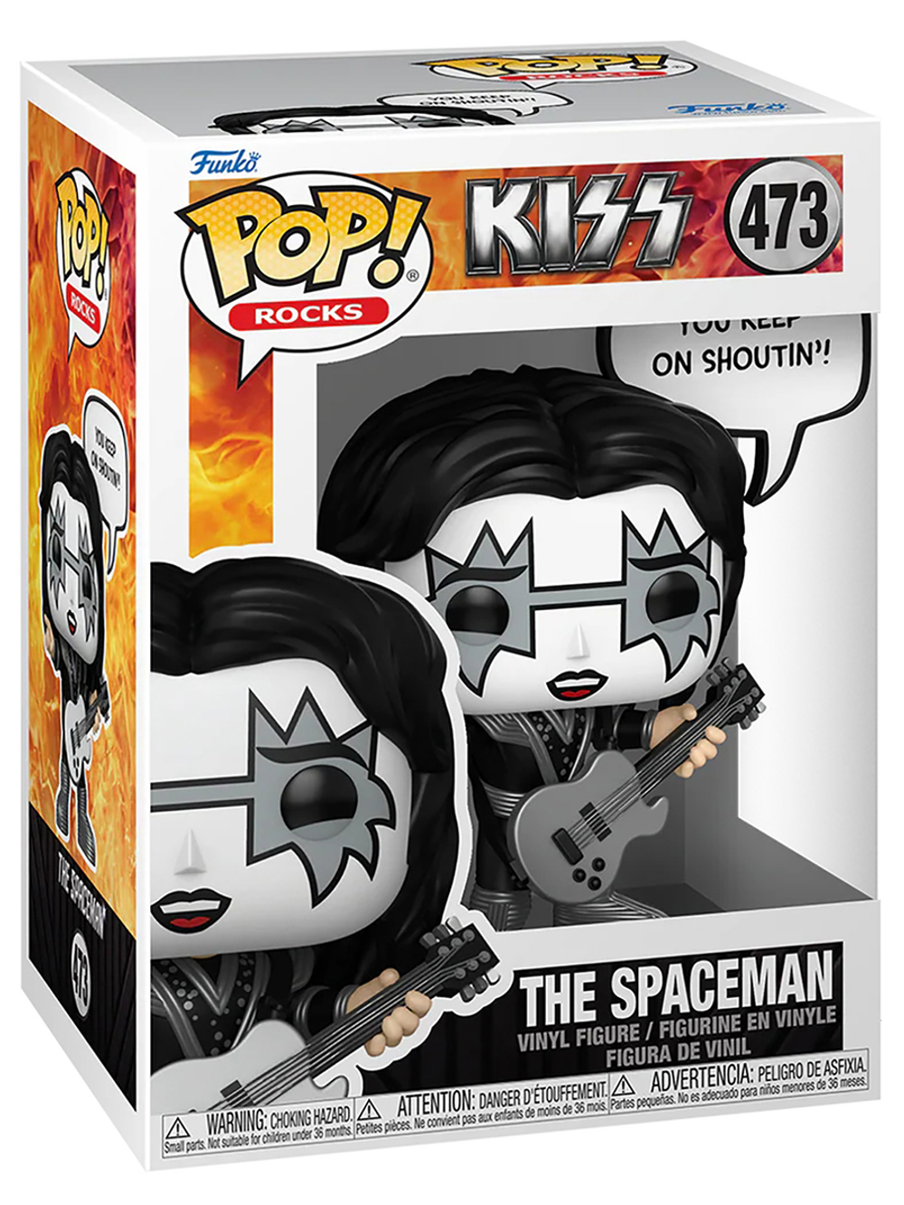 Фигурка Funko POP! Rocks KISS The Spaceman (R&R All Night) (473) 84125