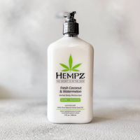 Увлажняющий лосьон для тела Кокос и Арбуз Hempz, 500 мл