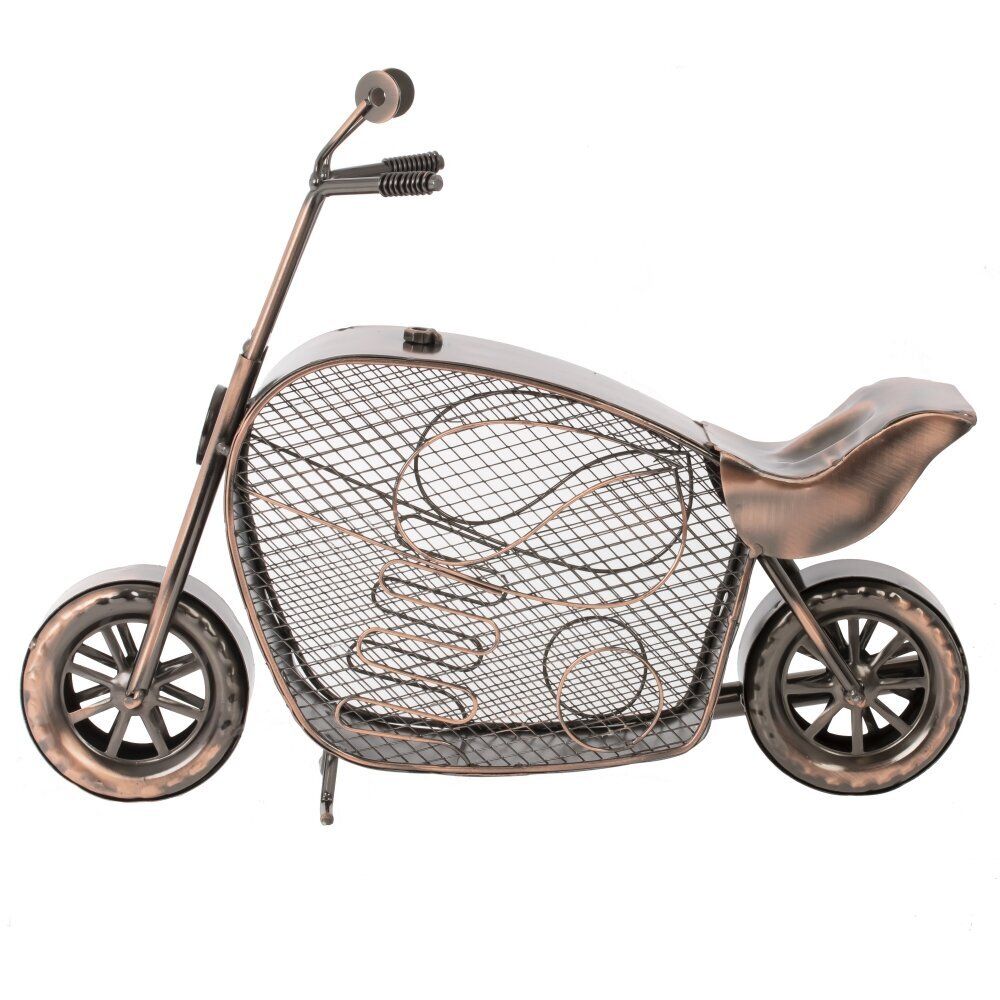 GAEM Подставка для бутылки "Мотоцикл", L34 W8,5 H26,5 см