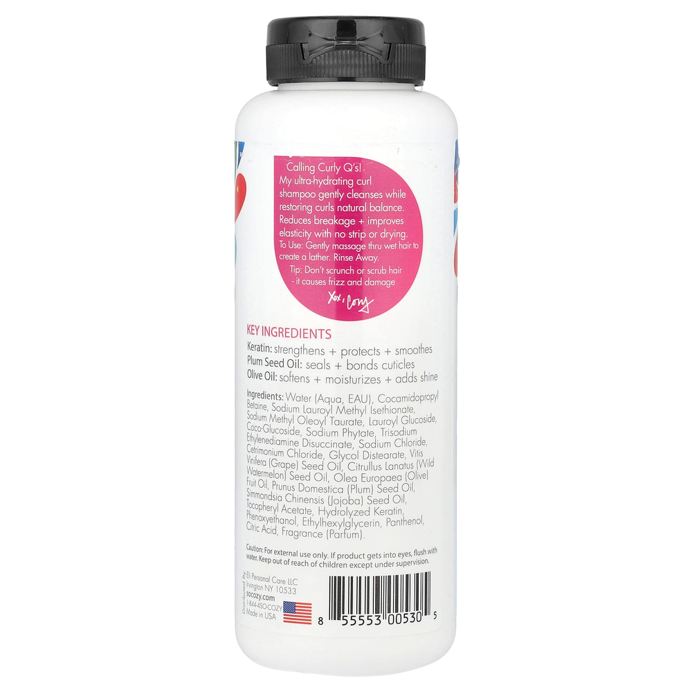 SoCozy, Kids, Curl Shampoo, шампунь для детей, ультраувлажнение и очищение, 311 мл (10,5 жидк. унции)