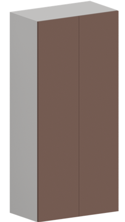 Кухня Модуль ШВП 600 Белый / Пудрово-розовый