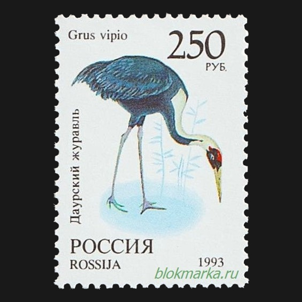 Россия 1993 г № 130-137 Серия Фауна мира Чистая MNH **
