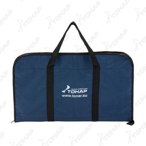 Мангал разборный Тонар со столиком и подставкой под казан (2мм, сумка)