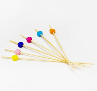 Пика дер."Драже разноцветное"120 мм/100 шт