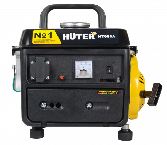 Бензиновый генератор "HUTER" HT950A