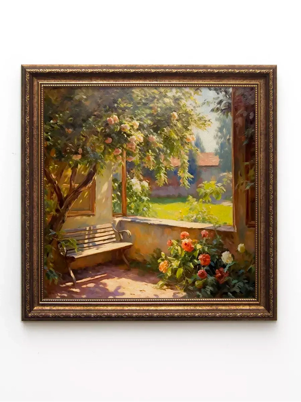 Картина на стену интерьерная на холсте 35.5*35.5 см