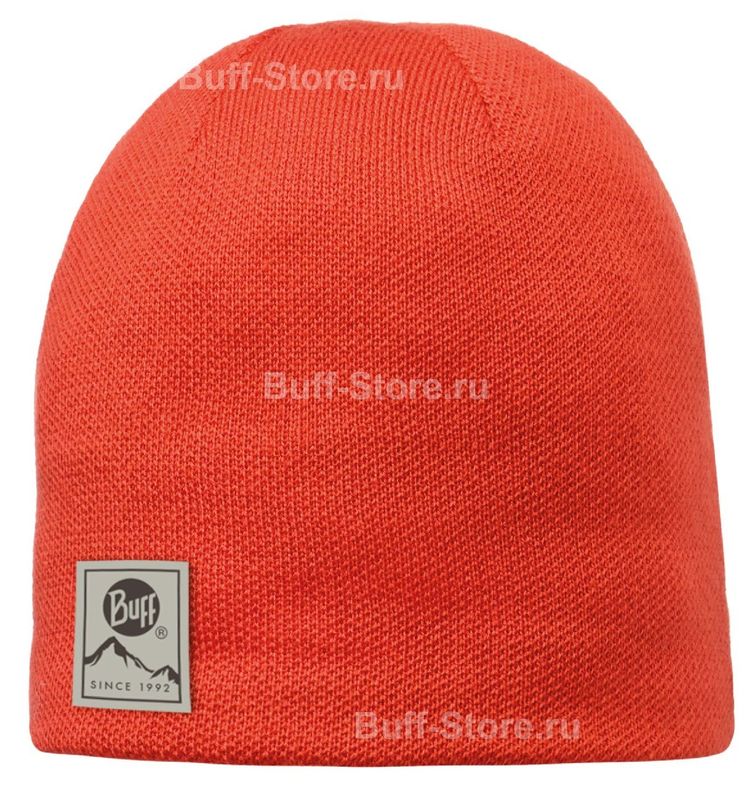 Вязаная шапка Buff Solid Orange Фото 1