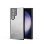 Чехол DUX DUCIS на Samsung Galaxy S23 Ultra акриловый с черным бортом и защитой камеры