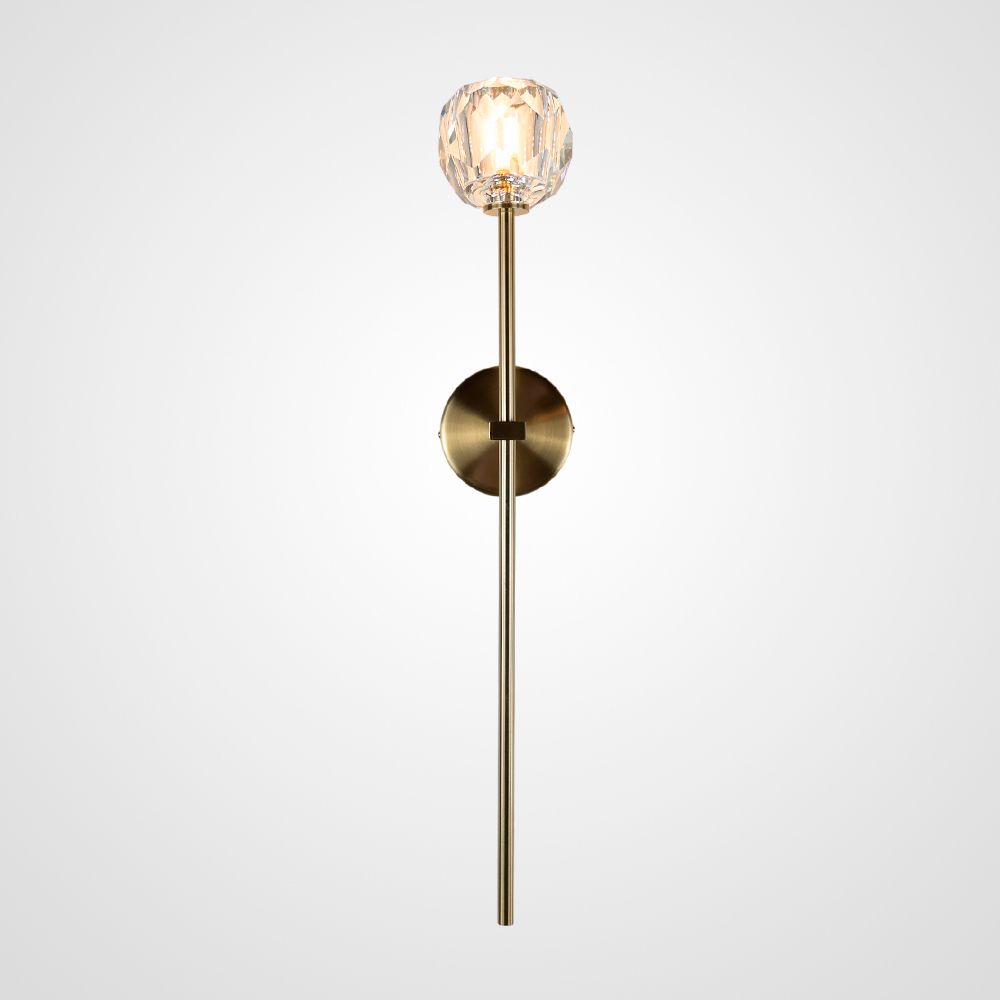 Бра Boule De Cristal Long Sconce Brass By Imperiumloft