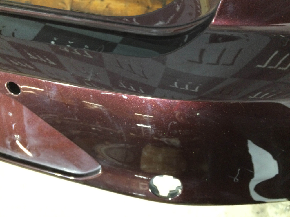 Бампер задний Volkswagen Passat B8 14-20 Б/У Оригинал 3G5807421