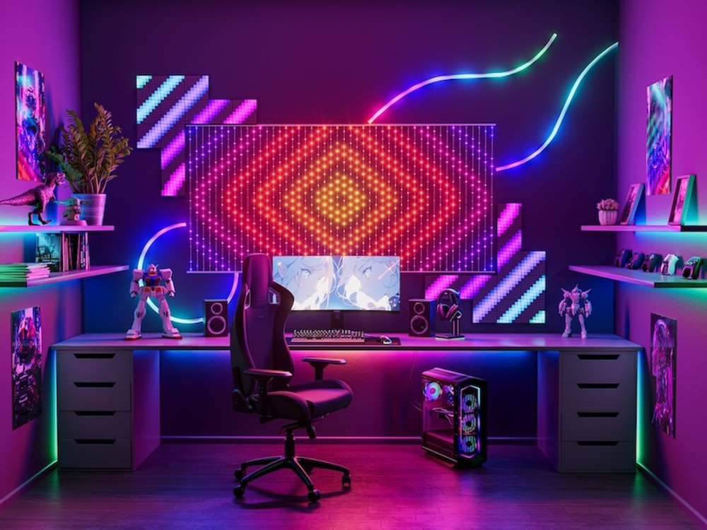 Световая панель Twinkly Matrix 0.5 x 2.4 м, 500 RGB