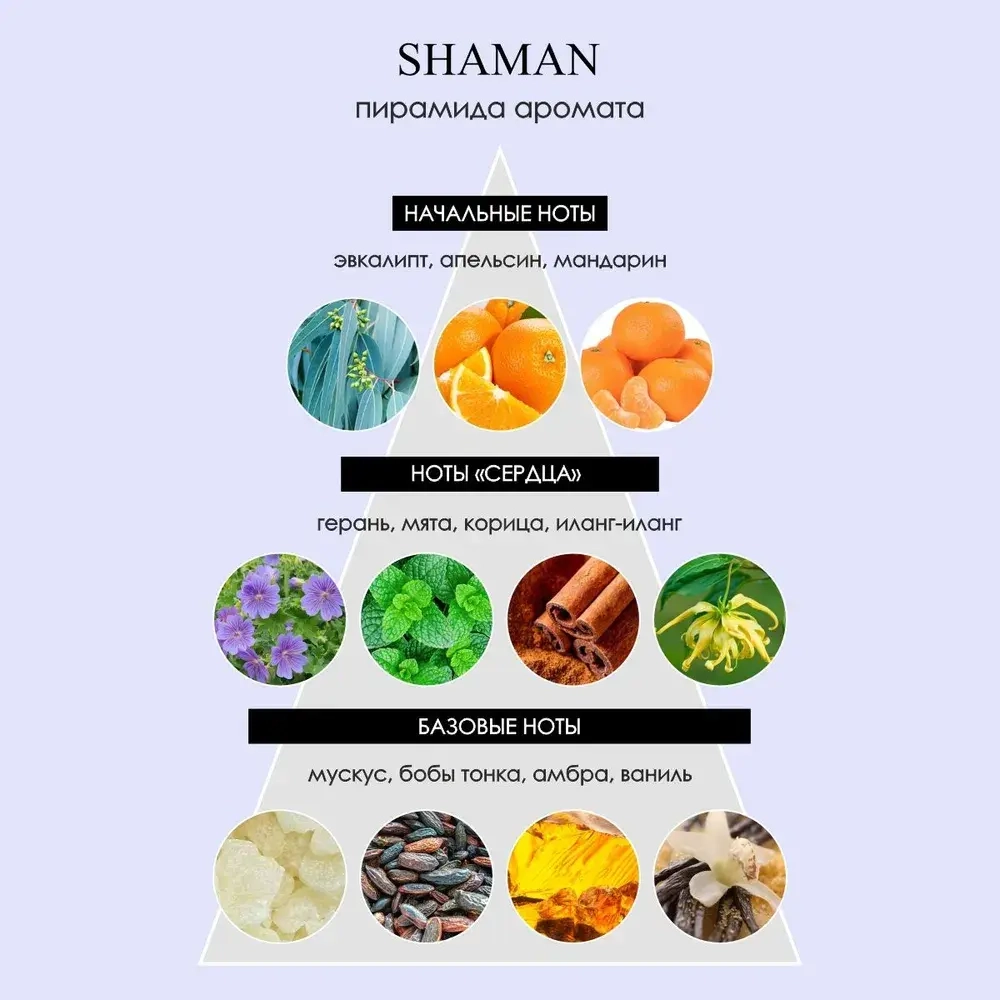 Туалетная вода для мужчин "SHAMAN" 100мл Франция