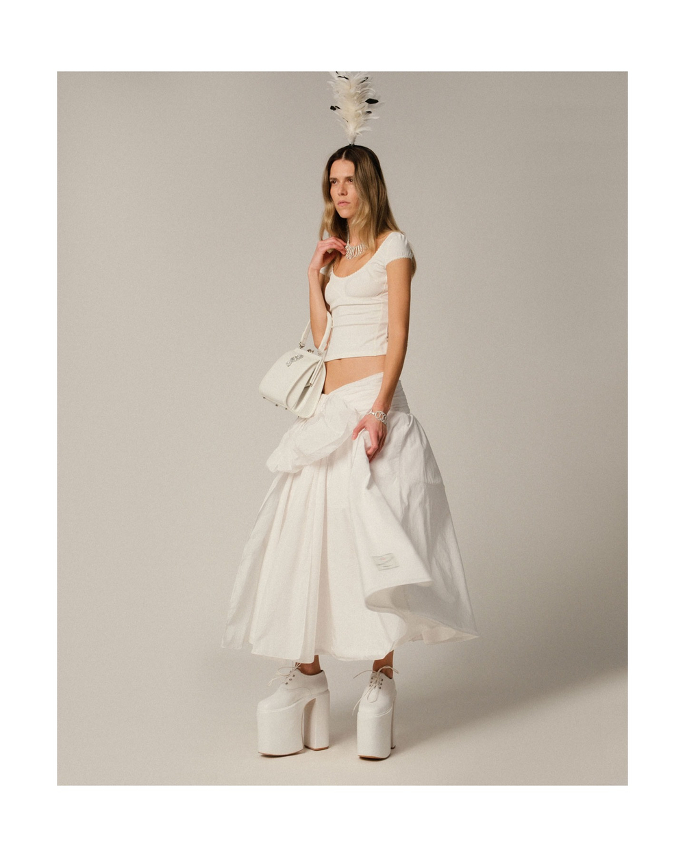 Бельевой стрейч топ