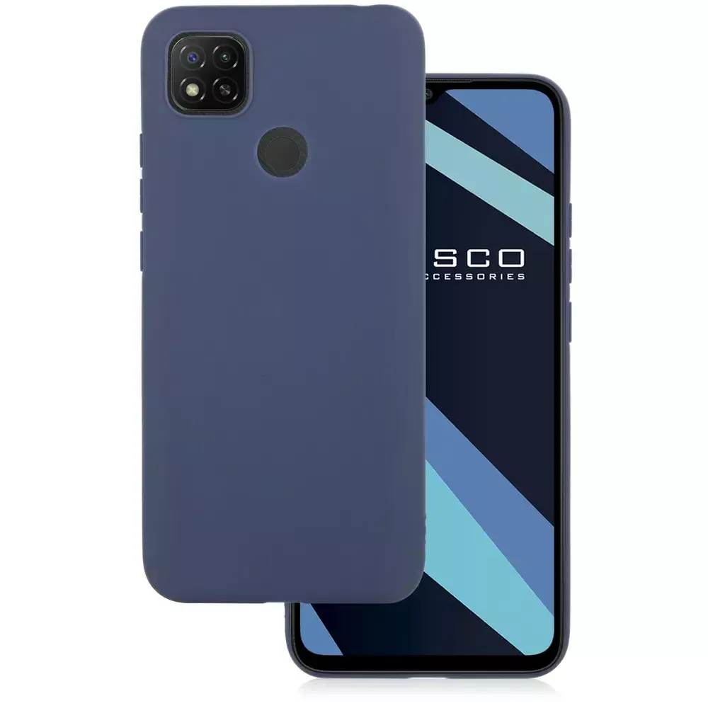 Накладка Xiaomi Redmi 9C силикон Blue